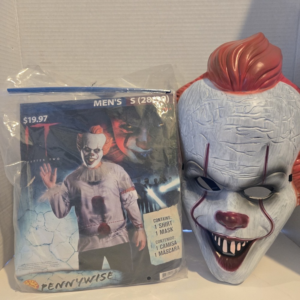 Rubie's Mens It Movie Deluxe Pennywise Adult Sized Costumes, Standard US 28–30